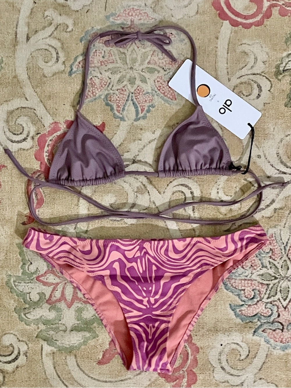 Alo x Tropic of C | Bikini Top & Bottom Set ♥ NWT top & Like new bottom